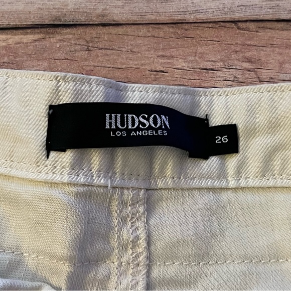 Hudson Paper Bag Shorts Sz 26 Egret - Picture 4 of 6